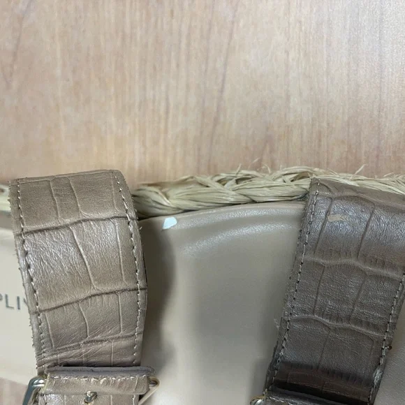 Donald J. Pliner Tan Braided Espadrille Slide Sandals size 7 - Picture 5 of 5